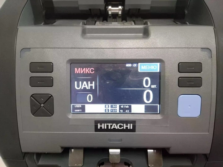 Професійний лічильник купюр та сортувальник банкнот MAGNER 165F Hitachi iH-110F швидкісний з детекцією валют - изображение 4