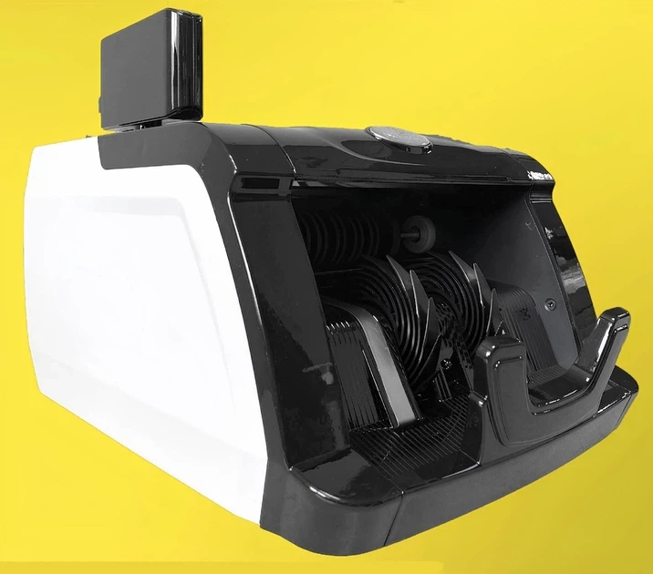 Скоростной Счетчик банкнот Counter PRO GR6200 — аппарат для пересчета валют с функцией контроля подлинности, Автоматический или ручной старт - изображение 3
