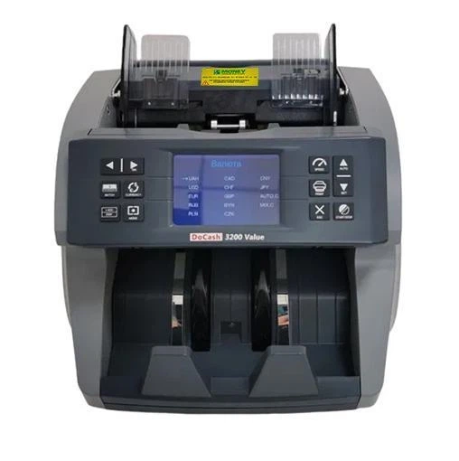 Счетная машинка DOCASH 3200 Value (AXIOM) — автоматический сортировщик с детекцией валют, Профессиональный счётчик денег с проверкой подлинности денег - Фото 1 Счетная машинка DOCASH 3200 Value (AXIOM) — автоматический сортировщик с детекцией валют, Профессиональный счётчик денег с проверкой подлинности денег - изображение 1