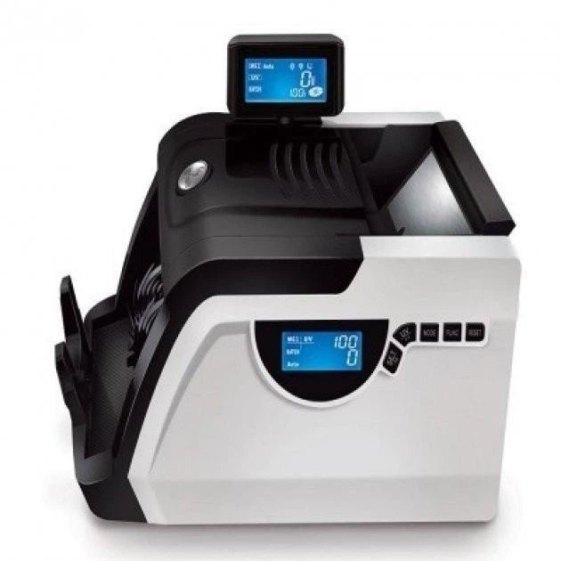 Счетчик купюр BILL COUNTER GR 6200-PRO UV/MG 600-1800 банкнот/мин, УФ детекция, фасовка до 100 банкнот Детектор валют С сортировкой номинала - Фото 3 Счетчик купюр BILL COUNTER GR 6200-PRO UV/MG 600-1800 банкнот/мин, УФ детекция, фасовка до 100 банкнот Детектор валют С сортировкой номинала - изображение 3