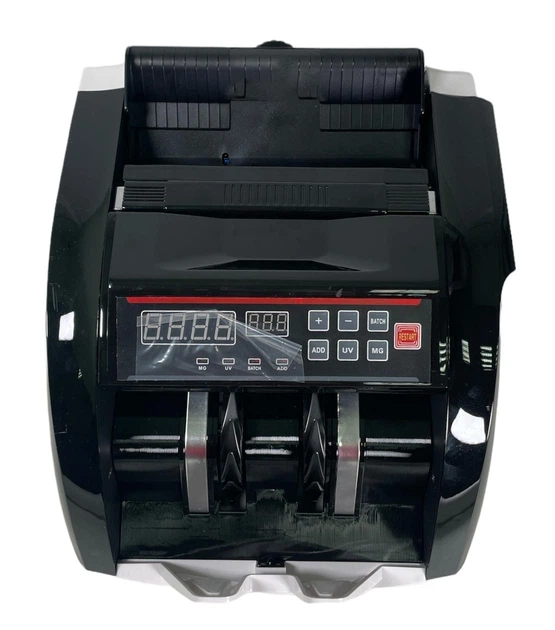 Счетная машинка банкнот BILL COUNTER-PRO 5800 2025 с UV/MG детекцией и проверкой купюр, Скоростной счётчик денег - Фото 2 Счетная машинка банкнот BILL COUNTER-PRO 5800 2025 с UV/MG детекцией и проверкой купюр, Скоростной счётчик денег - изображение 2