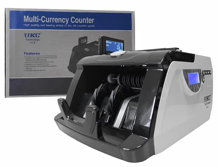 Профессиональный счетчик купюр BILL COUNTER GR6200-PRO 2019 сортировочная машинка для денег с УФ и магнитной детекцией, Валютный контроль - изображение 3