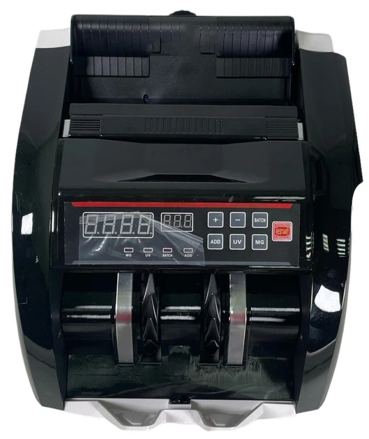 Счетная машинка BILL COUNTER-PRO 5800 | Аппарат для пересчета денег с UV/MG контролем, Счётная машинка с проверкой подлинности купюр - Фото 5 Счетная машинка BILL COUNTER-PRO 5800 | Аппарат для пересчета денег с UV/MG контролем, Счётная машинка с проверкой подлинности купюр - изображение 5