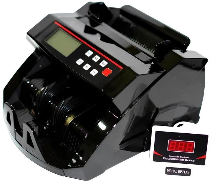 Портативная автоматическая счетная машинка PPEE-3399-Black Мультивалютный счетчик банкнот с переносным дисплеем и фасовкой купюр - Фото 2 Портативная автоматическая счетная машинка PPEE-3399-Black Мультивалютный счетчик банкнот с переносным дисплеем и фасовкой купюр - изображение 2