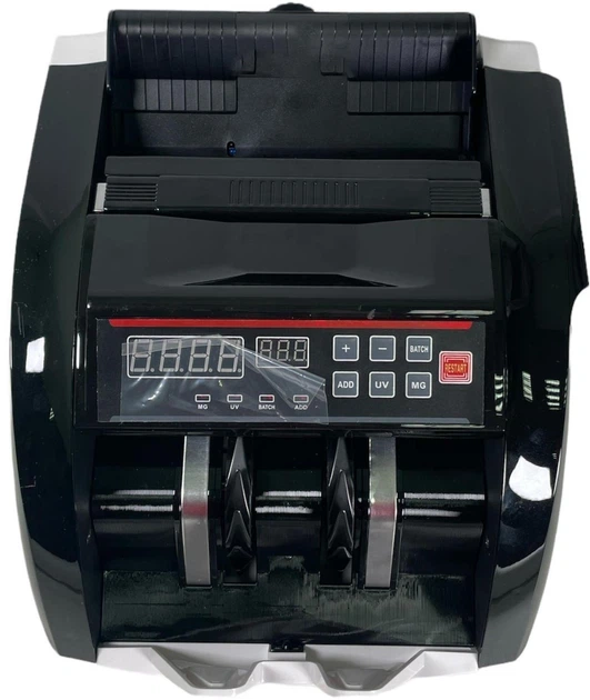 Счетная машинка BILL COUNTER-PRO 5800 UV/MG , устройство для пересчета и проверки купюр + детектор в подарок, Валютная проверка - изображение 3