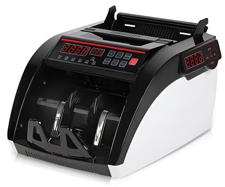Счетчик купюр Bill Counter AL-6100A — мультивалютная машинка для банкнот с детекцией валют С автоматическим стартом подсчёта - изображение 4