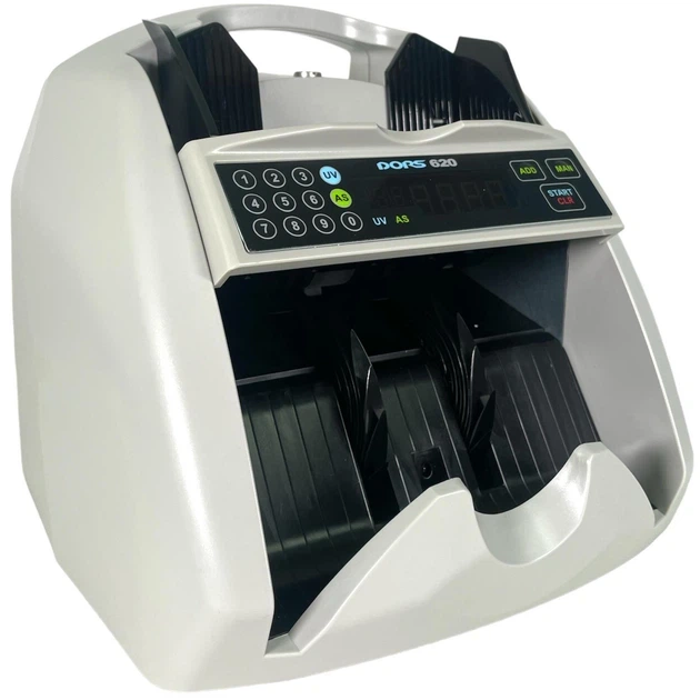Сортировщик банкнот DORS 620 UV с проверкой валют, антистокс-контролем, UV-детекцией и LCD дисплеем - изображение 2