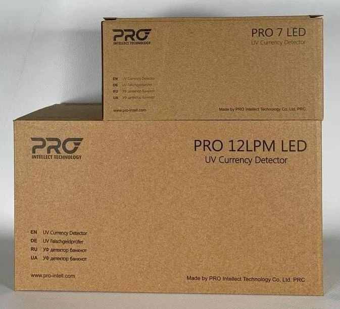 Ручной Детектор Intellect PRO 7/12 ULTRA-LED BL Ультрафиолетовый, Портативный, Проверка валют, Защита подделок - изображение 3