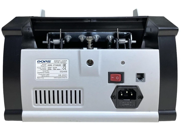 Счетчик банкнот DORS CT1040UM – быстрая машинка для подсчета, проверки и фасовки денег, с автоматическим стартом подсчёта - изображение 5