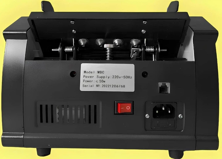 Счетчик валют COUNTER PRO-100 UV тихий сортировщик банкнот с УФ-детекцией, 1000 купюр/мин Скоростной счётчик денег С сортировкой номинала - изображение 2