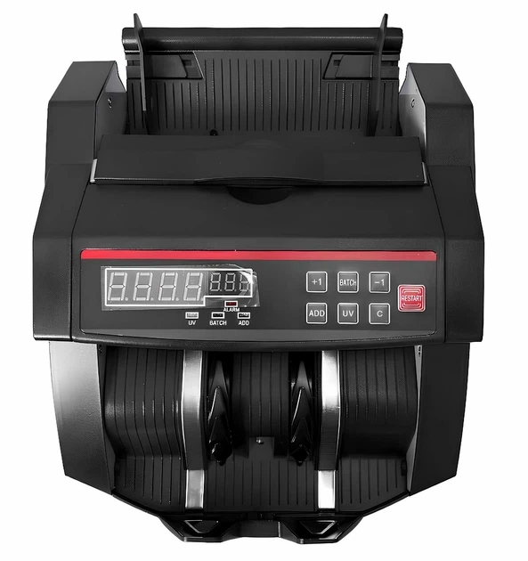 Скоростной счётчик денег COUNTER PRO-100 UV с функцией детекции подделок, Автоматическое начало пересчета, Пониженный уровень шума при пересчете - изображение 4