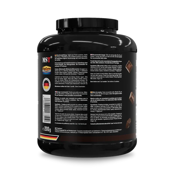 Протеїн MST BEST Whey Protein + Enzyme 2010 грам, Сироватковий протеїн смак шоколад 67 порцій - зображення 3