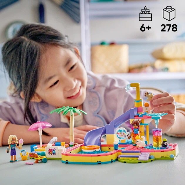 Конструктор LEGO Friends Веселий день в аквапарку 278 деталей (42676) - зображення 3