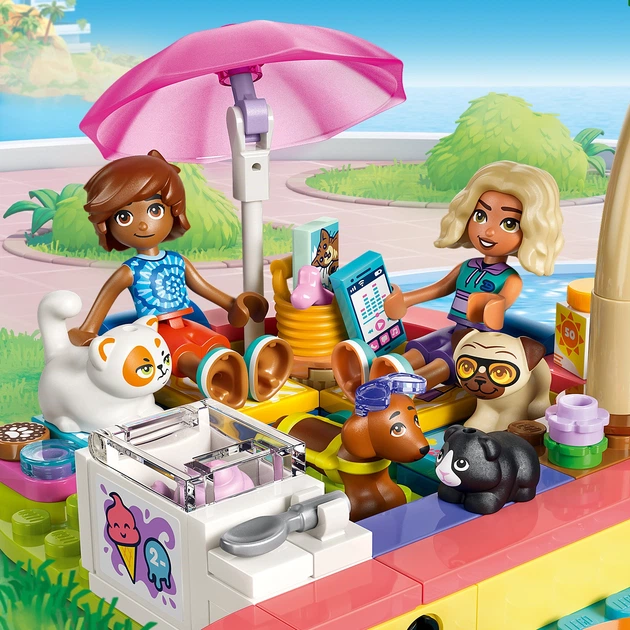 Конструктор LEGO Friends Веселий день в аквапарку 278 деталей (42676) - зображення 5