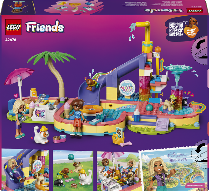 Конструктор LEGO Friends Веселий день в аквапарку 278 деталей (42676) - зображення 9