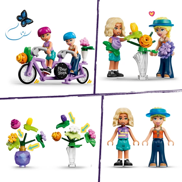 Конструктор LEGO Friends Творча квіткова крамниця 377 деталей (42693) - зображення 8