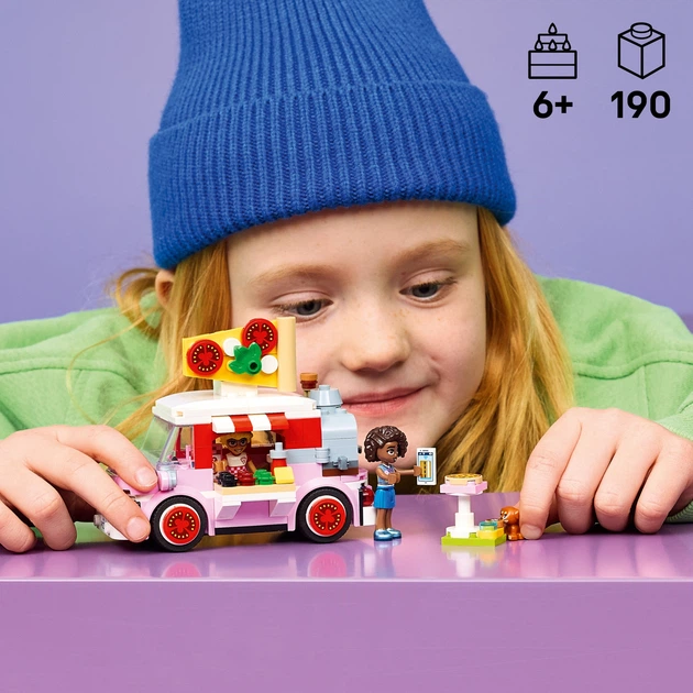 Конструктор LEGO Friends Вантажівка з піцою 190 деталей (42694) - зображення 3