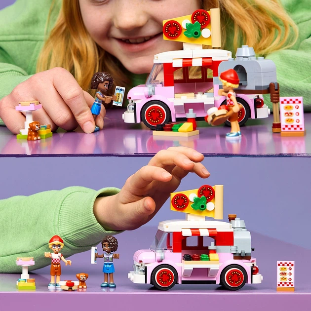 Конструктор LEGO Friends Вантажівка з піцою 190 деталей (42694) - зображення 8
