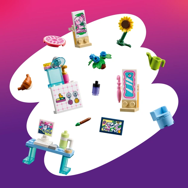Конструктор LEGO Friends Ляльковий будиночок-валіза для творчої гри 355 деталей (42697) - зображення 6
