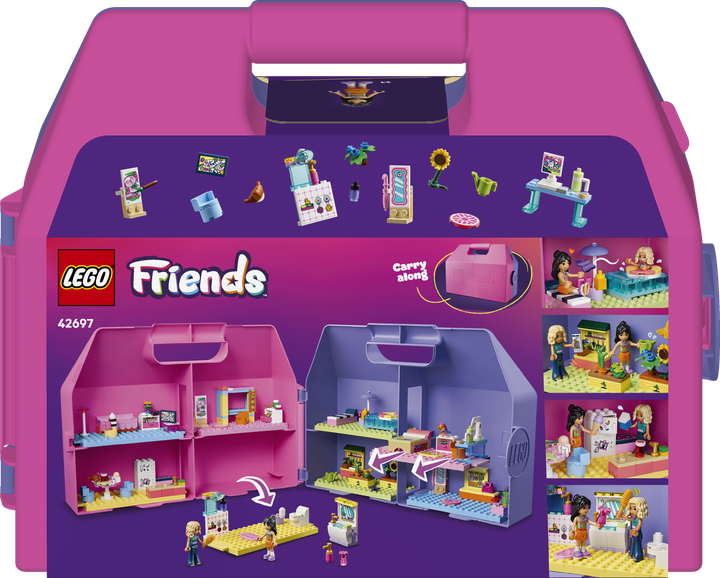 Конструктор LEGO Friends Ляльковий будиночок-валіза для творчої гри 355 деталей (42697) - зображення 9