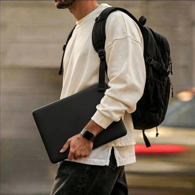 Чехол Tech-Protect Softshell для MacBook Pro 16 M1-M5/M5 Pro/M5 Pro Max 2021-2026 Matte Black (5906302323043) - Фото 7 Чехол Tech-Protect Softshell для MacBook Pro 16 M1-M5/M5 Pro/M5 Pro Max 2021-2026 Matte Black (5906302323043) - изображение 7