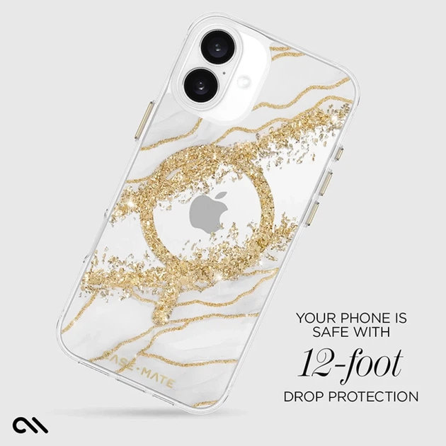 Чехол Case-Mate Karat для iPhone 16 Plus Granite with MagSafe (CM054724) - Фото 12 Чехол Case-Mate Karat для iPhone 16 Plus Granite with MagSafe (CM054724) - изображение 12