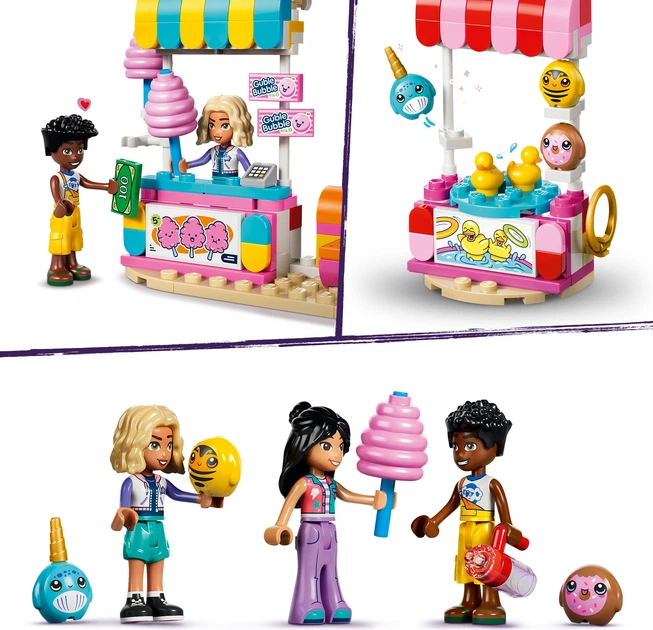 Конструктор LEGO Friends Колесо огляду з цукерками та капкейками 602 деталі (42700) - зображення 8