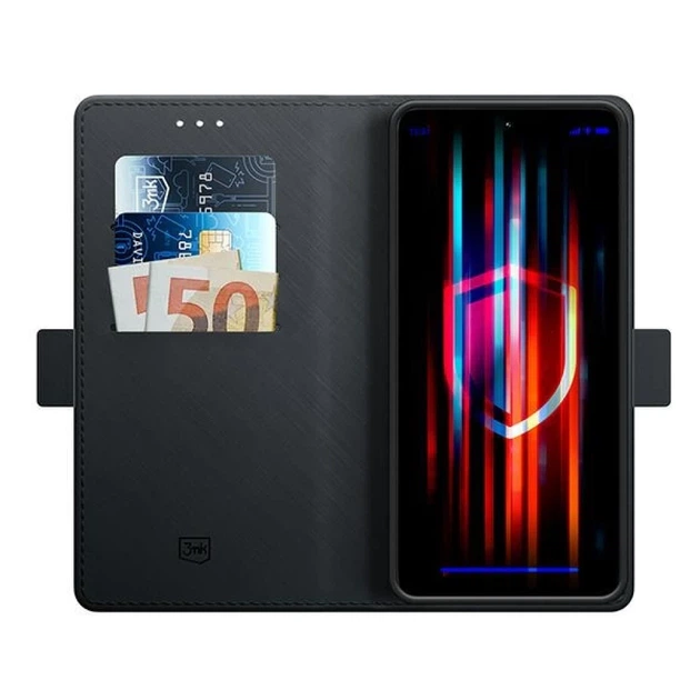 Чехол 3mk Wallet Case для Redmi Note 13 4G Black (5903108564533) - изображение 2