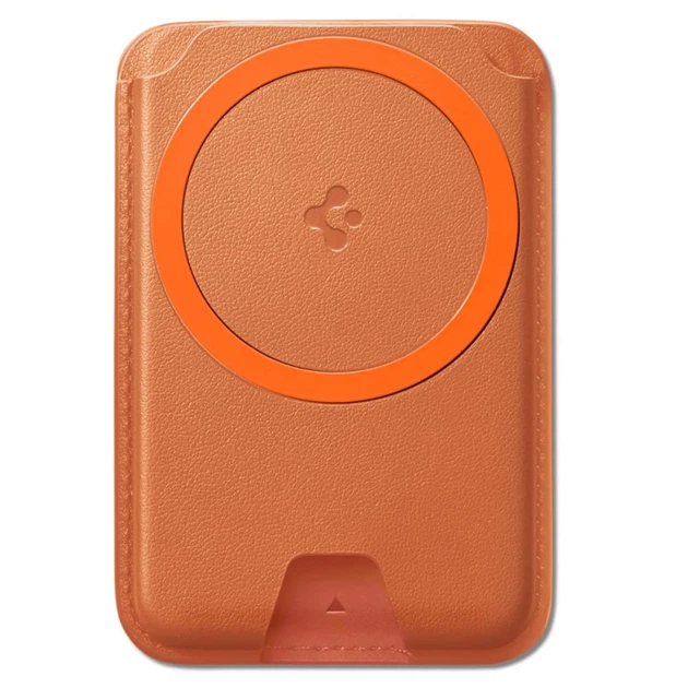 Чохол Spigen Valentinus MagFit Plus Universal Magnetic Card Holder Metallic with MagSafe Orange (8800337244731) - зображення 2