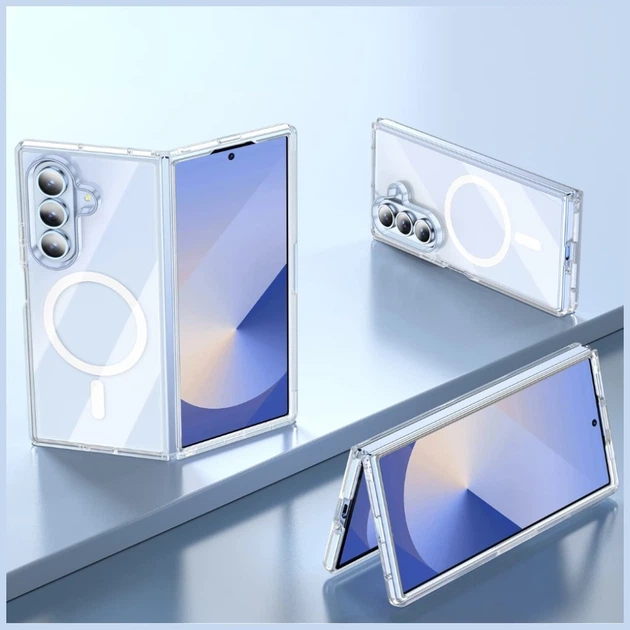 Чохол Beline Clear для Samsung Galaxy Z Fold7 Transparent with MagSafe (5906849668973) - зображення 4
