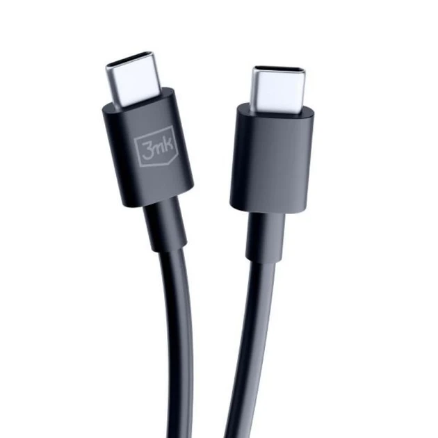 Кабель 3mk Hyper Cable USB-C - USB-C 100W 1.2m Black (5903108541220) - изображение 9
