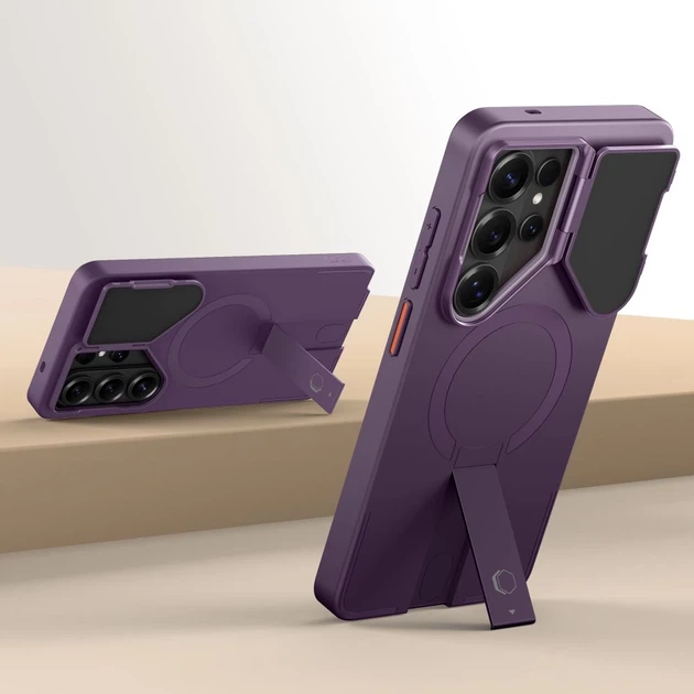 Чехол Tech-Protect Kevlar Aura для Samsung Galaxy S26 Ultra Violet with MagSafe (5906302339716) - изображение 4