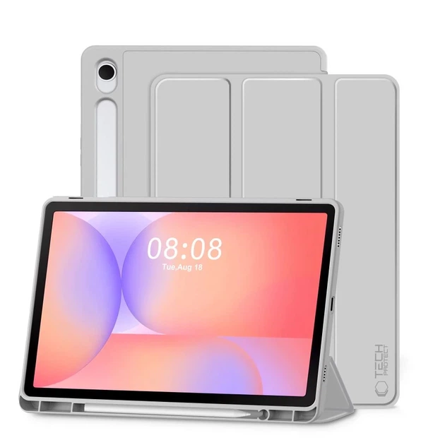 Tech-Protect SC Pen для Galaxy Tab S9 11.0 / S9 FE / S10 FE / S10 Lite 10.9 X710 / X716B / X510 / X516B / X520 / X526 / X400 / X406B Grey (59063023327 - Фото 1 Tech-Protect SC Pen для Galaxy Tab S9 11.0 / S9 FE / S10 FE / S10 Lite 10.9 X710 / X716B / X510 / X516B / X520 / X526 / X400 / X406B Grey (59063023327 - изображение 1