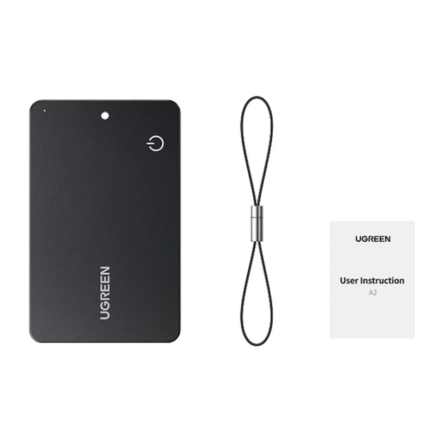 Локатор Ugreen CM910 Slim Pro для iOS/Android Black (75644) - зображення 3