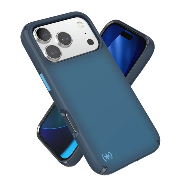 Чехол Speck Presidio Lux для iPhone 17 Pro Deep Sea Fade/Black/Spell Blue with MagSafe (151022-3276) - изображение 10
