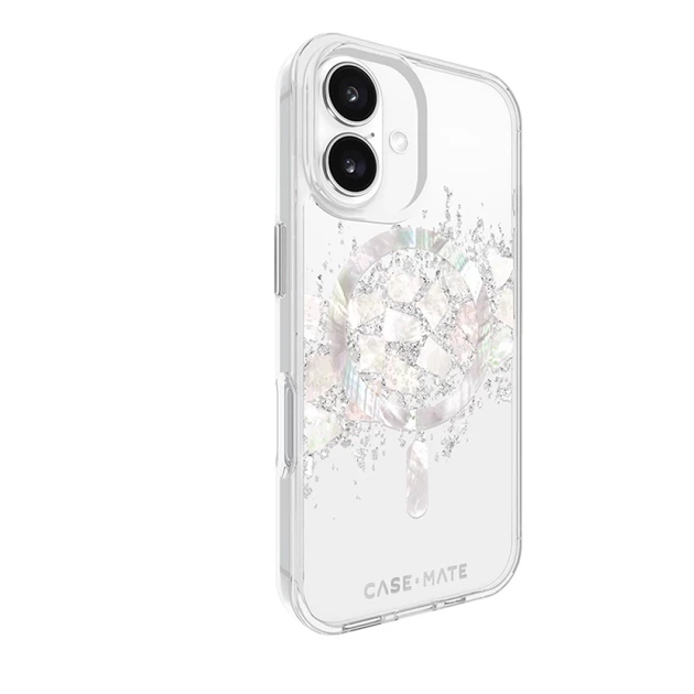 Чехол Case-Mate Karat для iPhone 16 A Touch of Pearl with MagSafe (CM054336) - Фото 3 Чехол Case-Mate Karat для iPhone 16 A Touch of Pearl with MagSafe (CM054336) - изображение 3