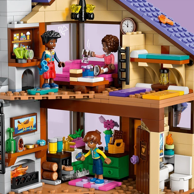 Конструктор LEGO Friends Затишний лісовий будиночок для осіннього відпочинку 1229 деталей (42705) - зображення 7