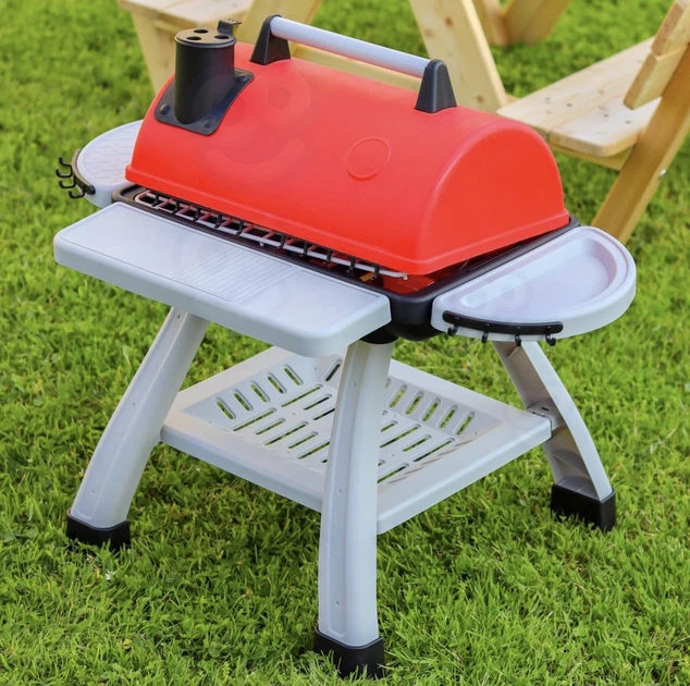 Interaktywny grill barbecue Woopie XL z parą – Kuchnia ogrodowa LED 41 el. (55174)) (5906280655174) - obraz 4