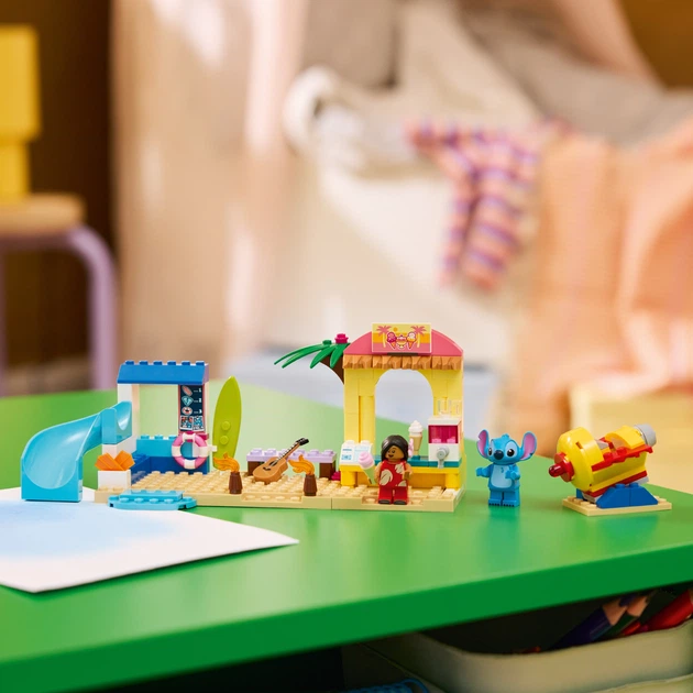 Конструктор LEGO Disney Веселощі на пляжі з Ліло і Стічем 113 деталей (43280) - зображення 7