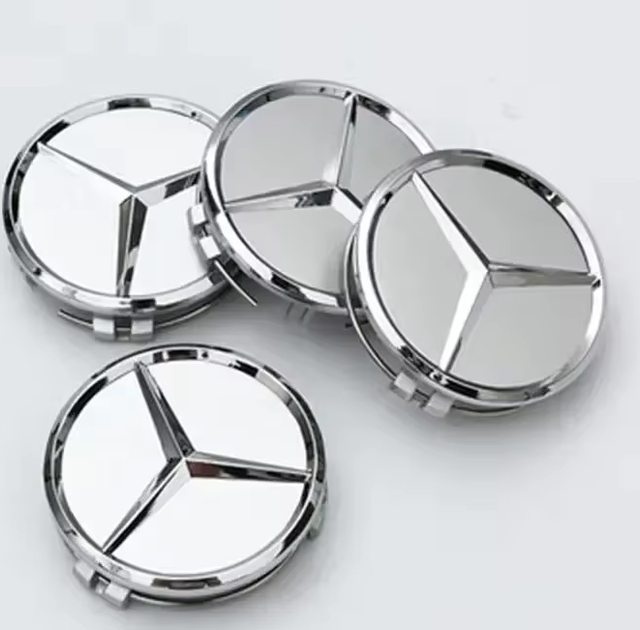 Ковпачки на диски (заглушки мерседес) Mercedes-Benz 75 мм 70 мм срібло A1704000025 - Фото 6 Ковпачки на диски (заглушки мерседес) Mercedes-Benz 75 мм 70 мм срібло A1704000025 - зображення 6