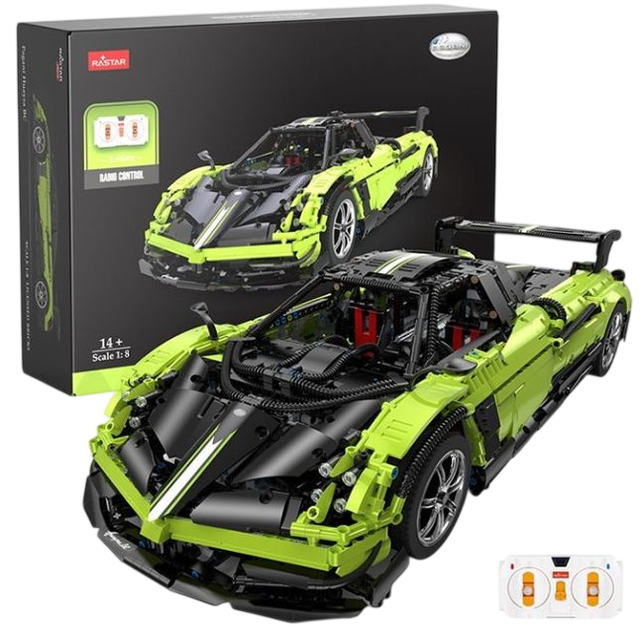 Конструктор Rastar Pagani Huayra BC 1:8 2899 елементів 97900-G (6930751322370) - Фото 6 Конструктор Rastar Pagani Huayra BC 1:8 2899 елементів 97900-G (6930751322370) - зображення 6