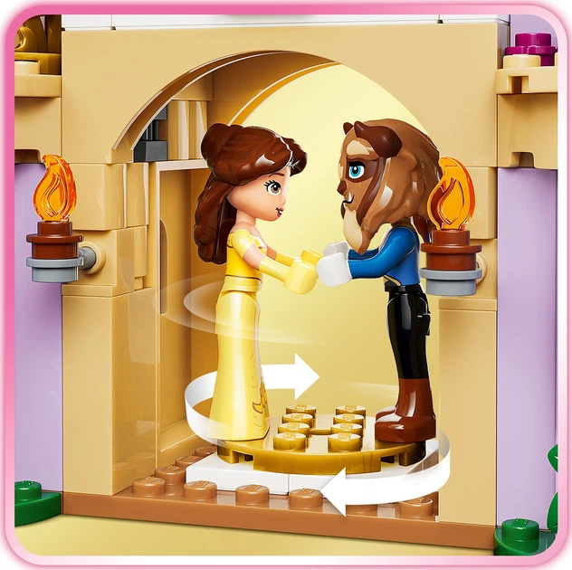 Конструктор LEGO Disney Princess Зачарований замок Красуні і Чудовиська 254 деталі (43289) - зображення 5