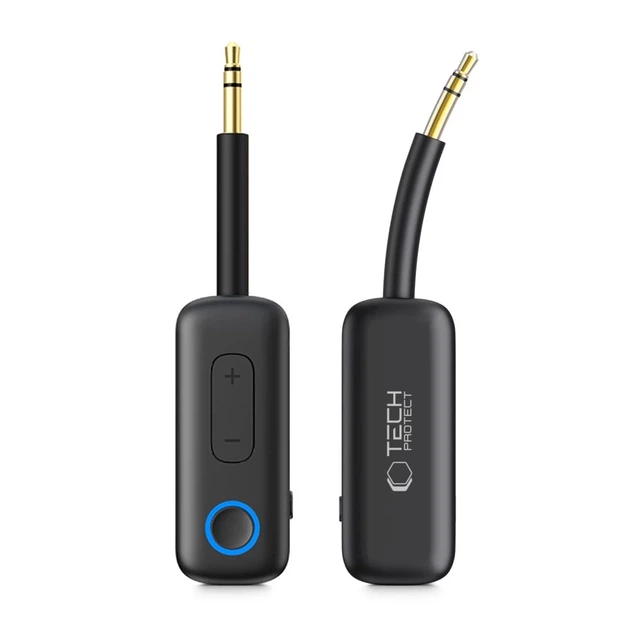 Аудиоадаптер Tech-Protect Ultraboost AU02 AUX Bluetooth 5.4 Black (5906302339815) - изображение 2