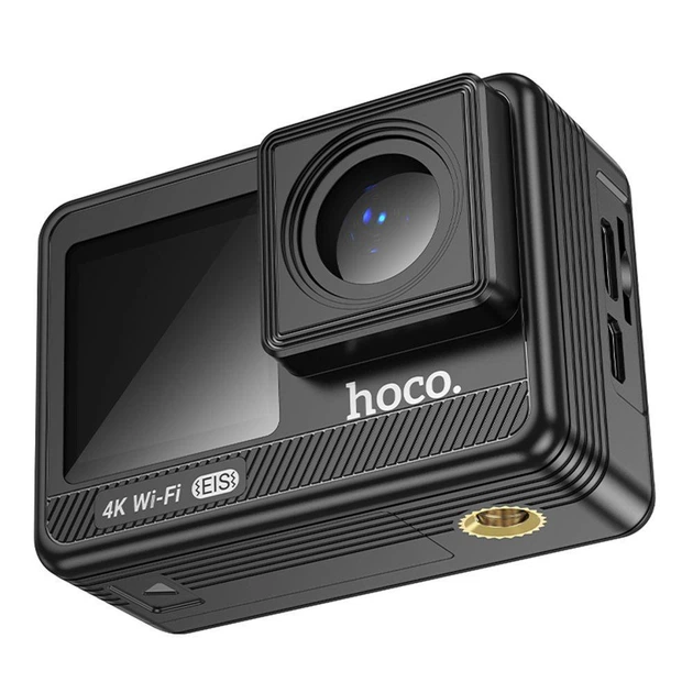 Экшн-Камера Hoco DV102 4K anti-shock Черный - Фото 5 Экшн-Камера Hoco DV102 4K anti-shock Черный - изображение 5