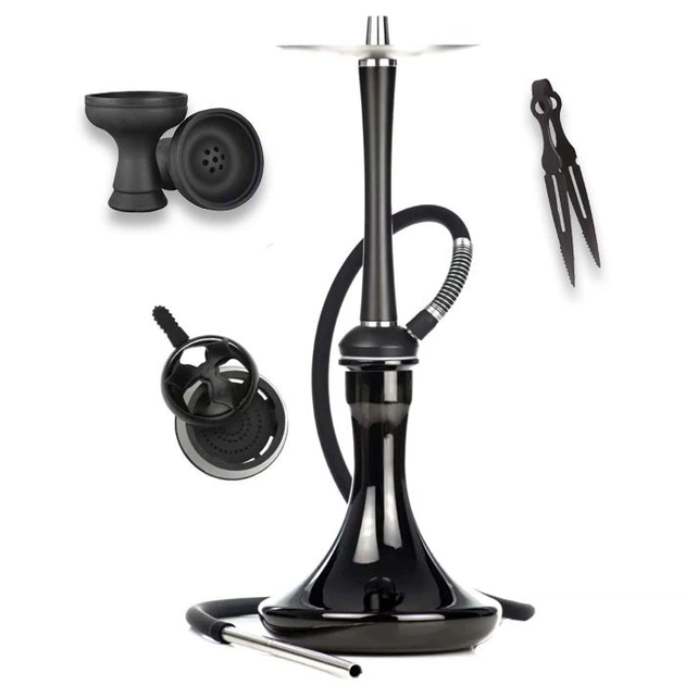 Кальян PALKA Lite Black The Black 55 см - Фото 1 Кальян PALKA Lite Black The Black 55 см - изображение 1