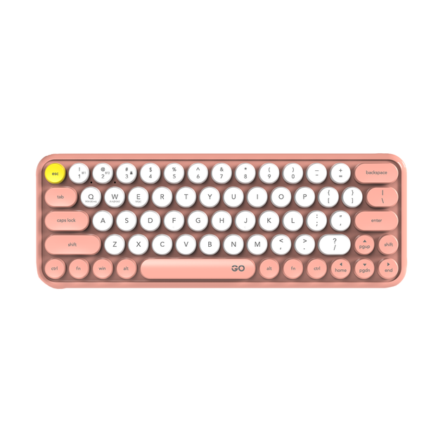Беспроводная Клавиатура и Мышь FANTECH Go WK896 Персиковый - изображение 2