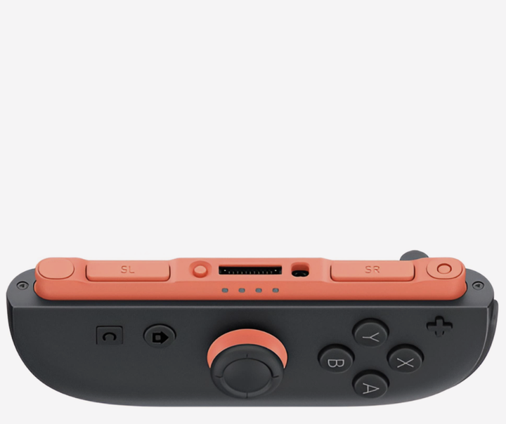 Правый беспроводной контроллер Nintendo Joy-Con 2 (R) Light Red для Nintendo Switch 2 — контроллер с NFC, гироскопом, HD Rumble 2 и функцией GameChat (N2P103) - изображение 4