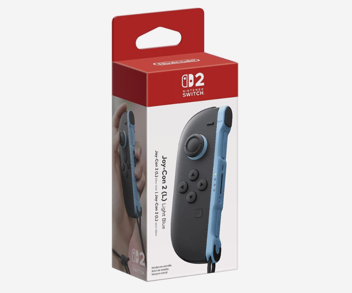 Правый беспроводной контроллер Nintendo Joy-Con 2 (L) Light Red для Nintendo Switch 2 — контроллер с NFC, гироскопом, HD Rumble 2 и функцией GameChat (N2P102) - изображение 5