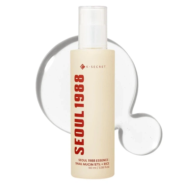 Есенція K-Secret Seoul 1988 Essence Snail Mucin 97% + Rice 100 мл - зображення 2