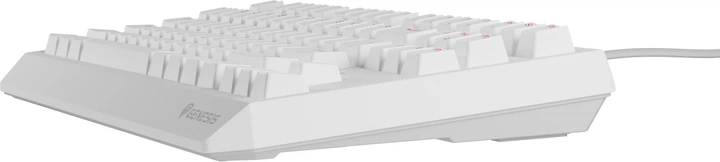 Klawiatura przewodowa Genesis Thor 230 TKL Outemu Brown White (NKG-2080) - obraz 12